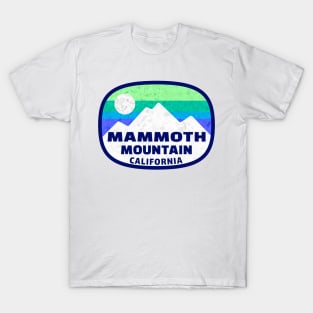 Mammoth Mountain California Skiing Mountains Ski Hiking T-Shirt